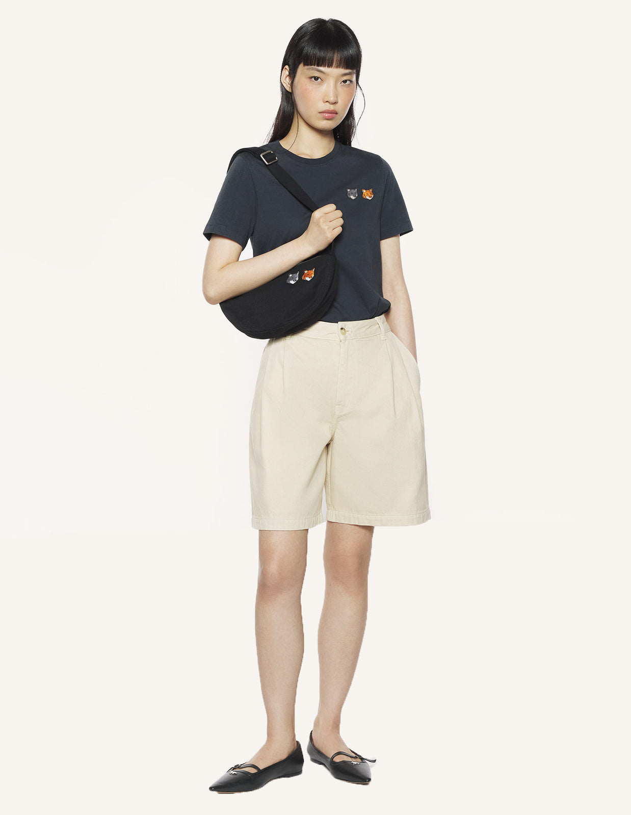 DOUBLE FOX HEAD REGULAR TEE-SHIRT