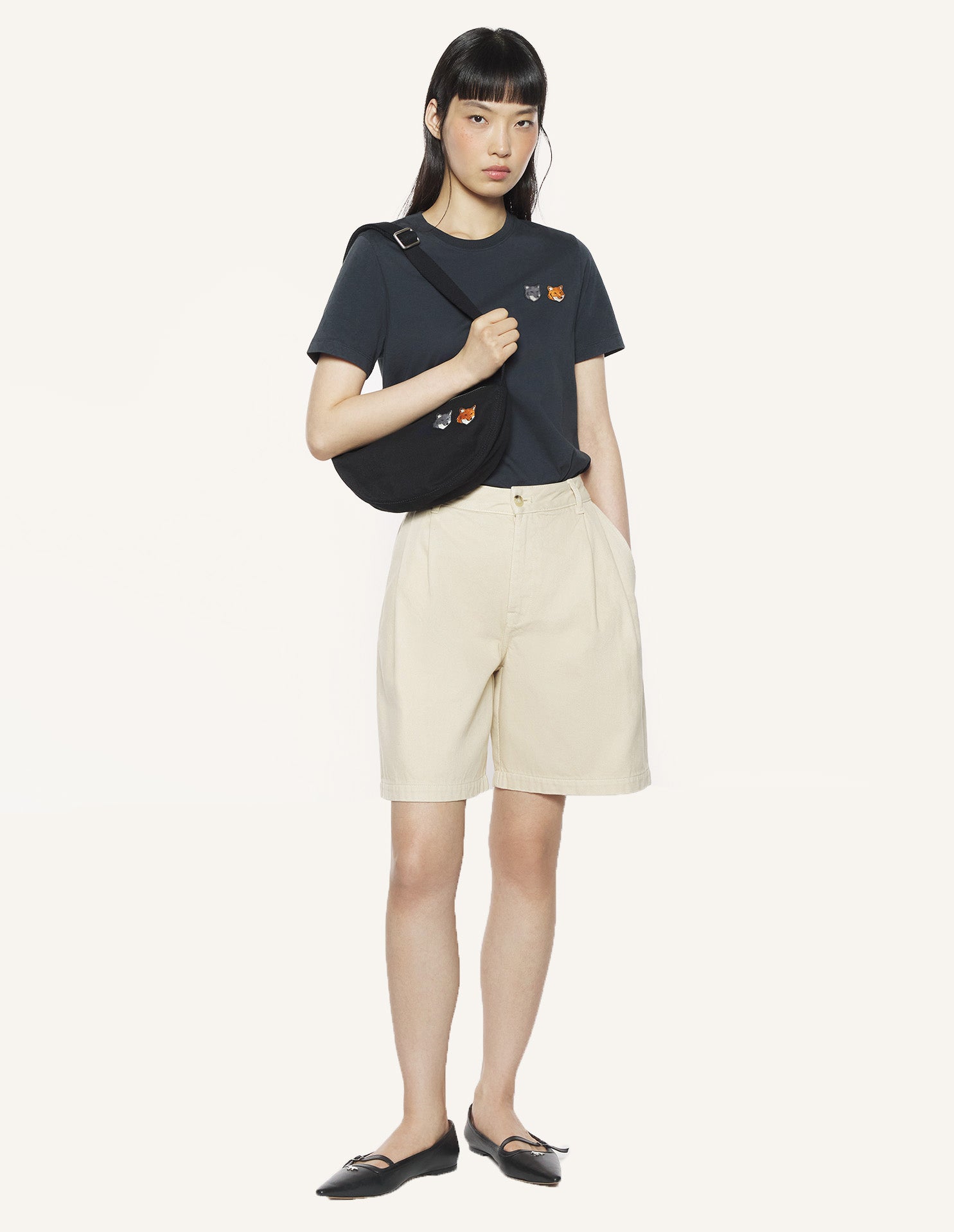 DOUBLE FOX HEAD REGULAR TEE-SHIRT