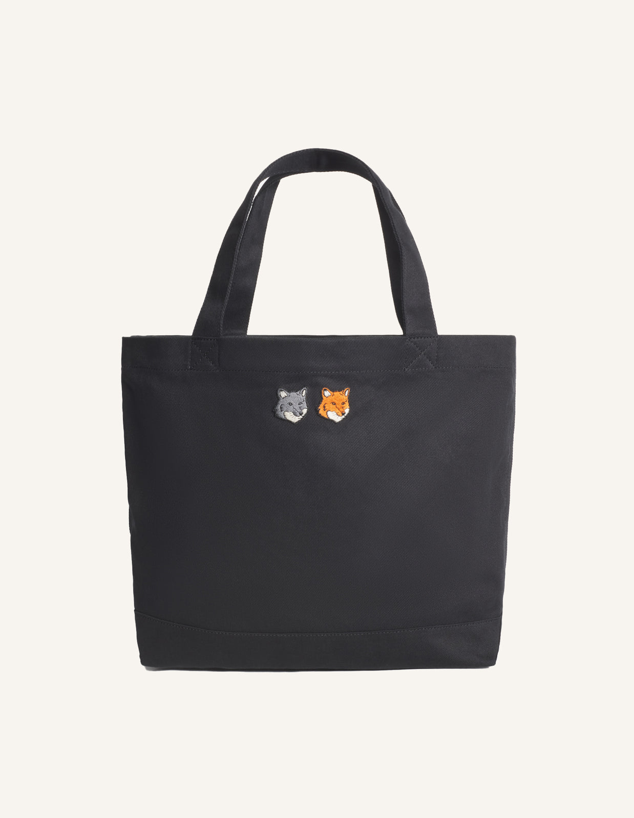 DOUBLE FOX HEAD TOTE