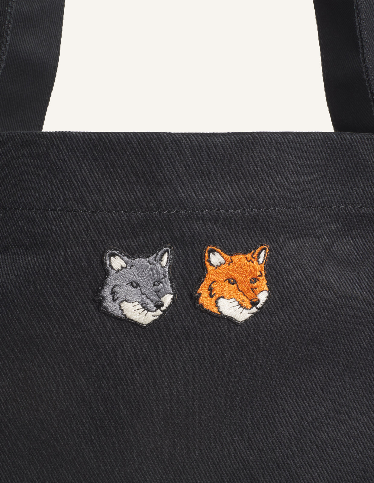 DOUBLE FOX HEAD TOTE