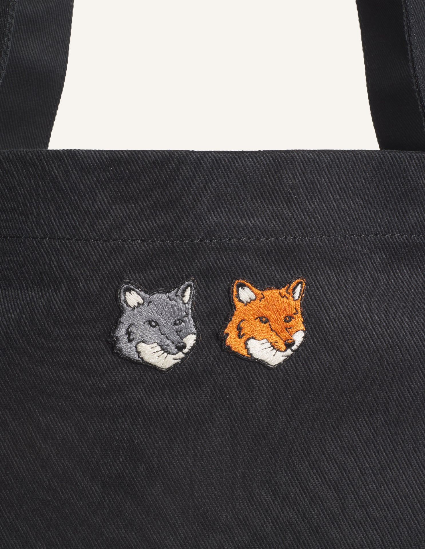 DOUBLE FOX HEAD TOTE