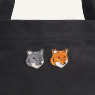 DOUBLE FOX HEAD TOTE