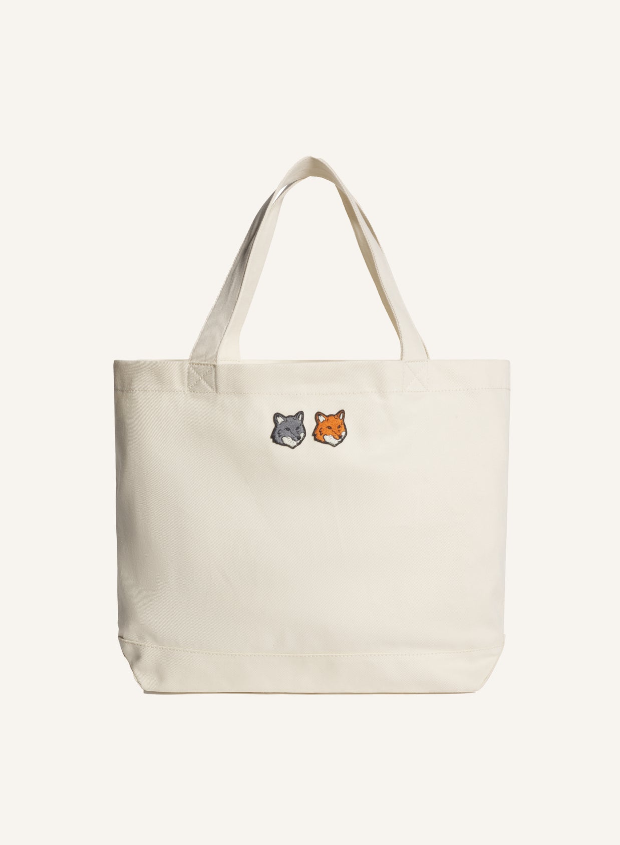 DOUBLE FOX HEAD TOTE