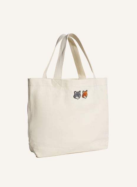 DOUBLE FOX HEAD TOTE