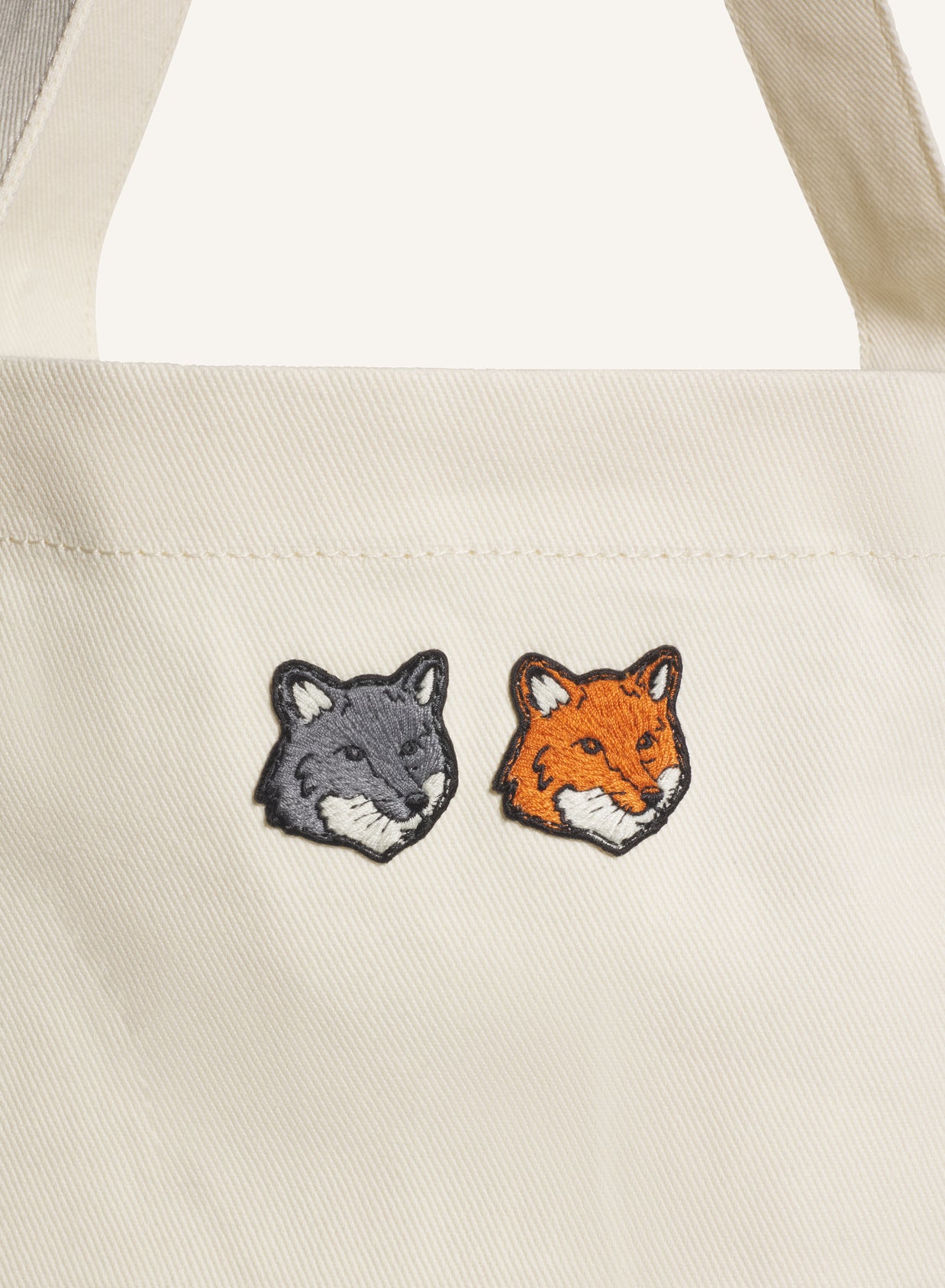 DOUBLE FOX HEAD TOTE