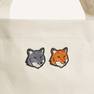 DOUBLE FOX HEAD TOTE