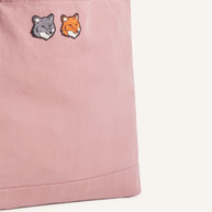 DOUBLE FOX HEAD FADED TOTE