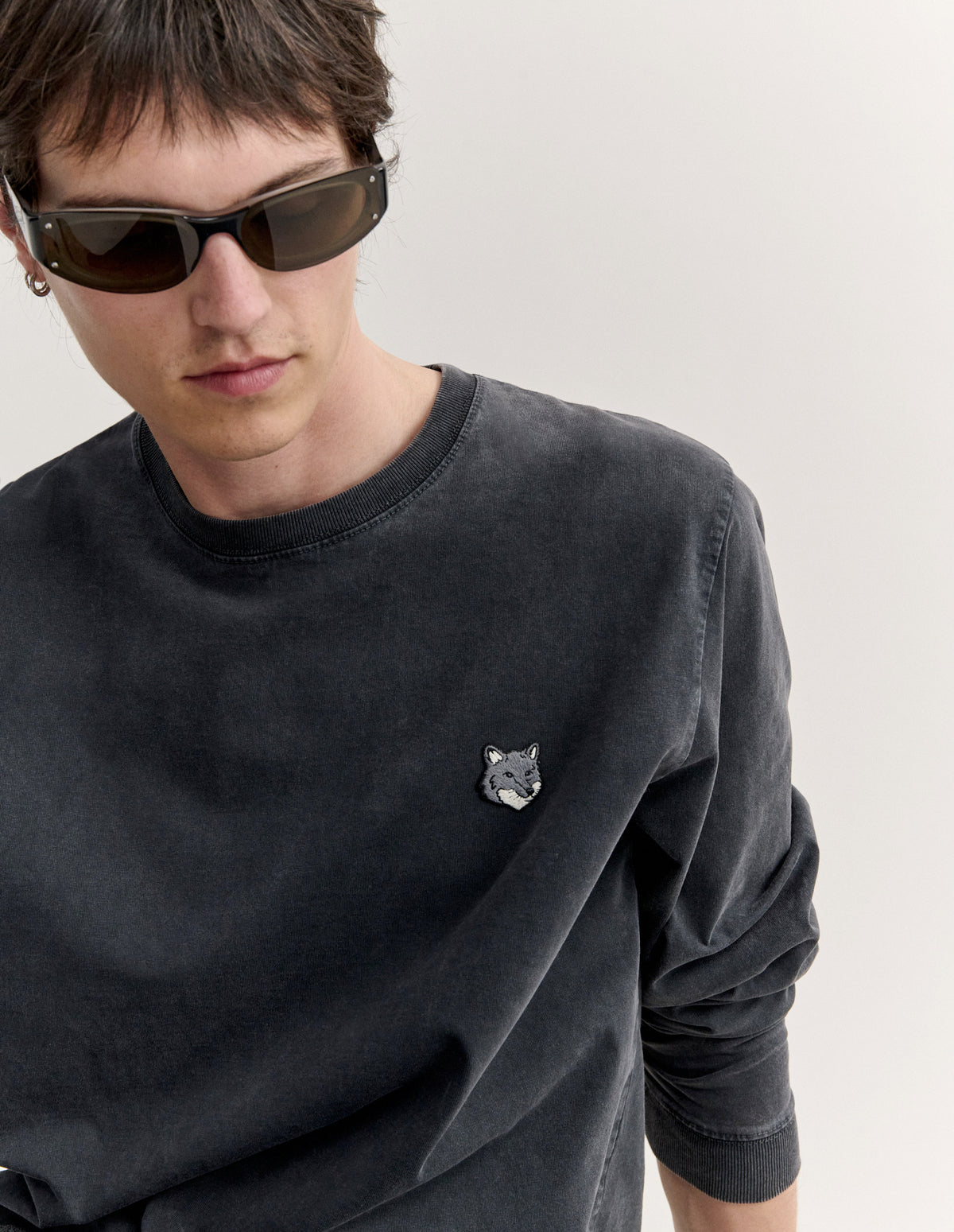 FOX HEAD FADED COMFORT LONG SLEEVE TEE-SHIRT
