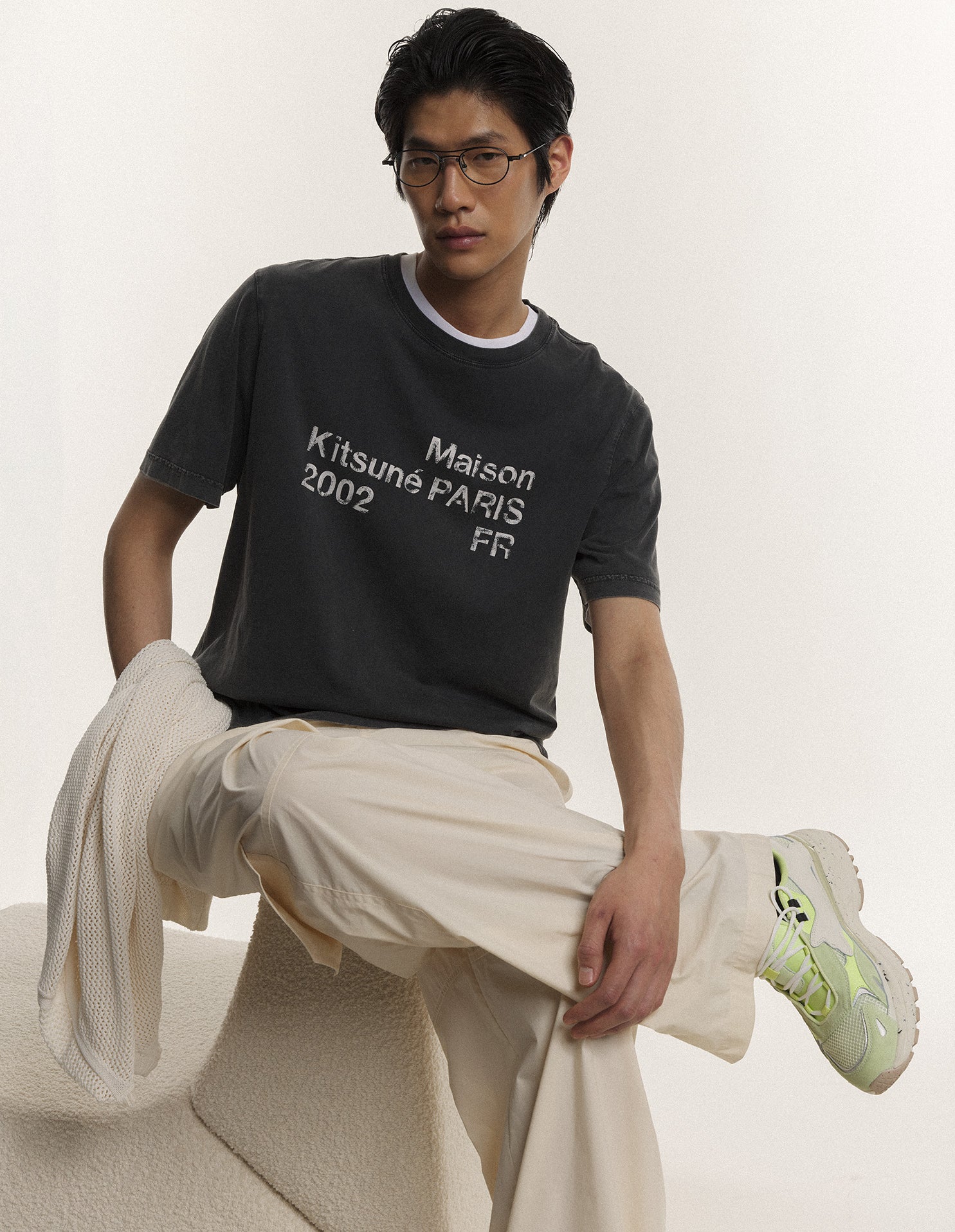 MAISON KITSUNÉ 2002 COMFORT TEE-SHIRT