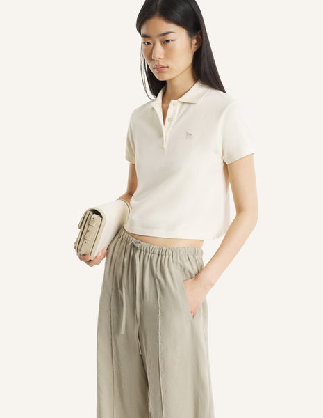 BABY FOX CROPPED POLO