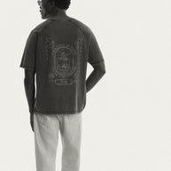 FOUNTAIN STAMP FADED COMFORT TEE-SHIRT
