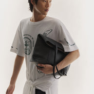 ART NOUVEAU STAMPS OVERSIZE TEE-SHIRT