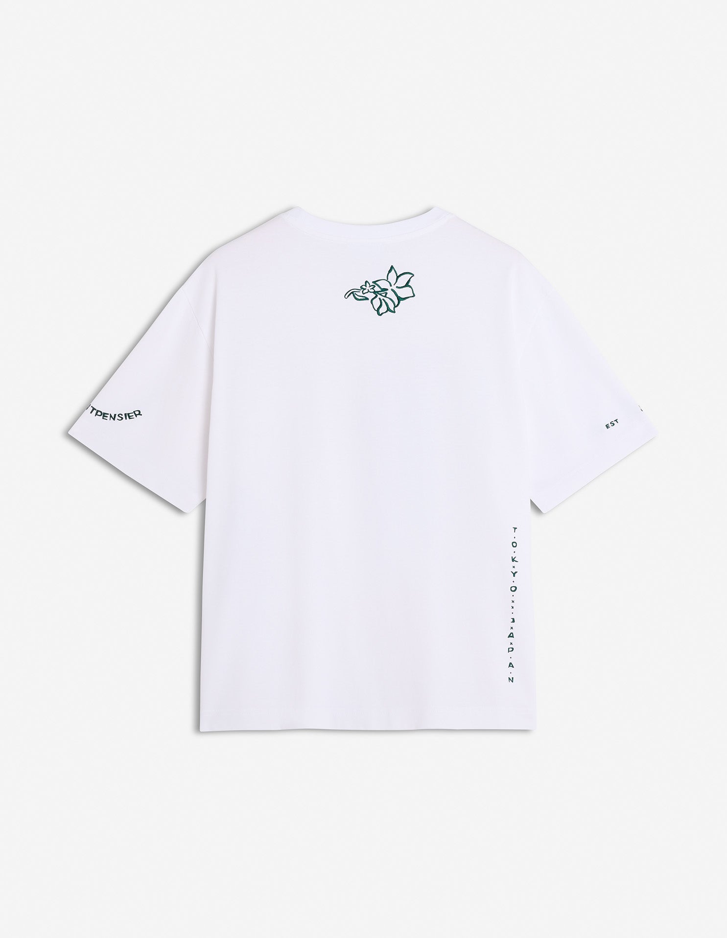 ART NOUVEAU STAMPS OVERSIZE TEE-SHIRT