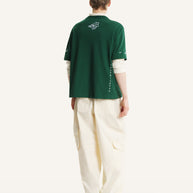 ART NOUVEAU STAMPS OVERSIZE TEE-SHIRT