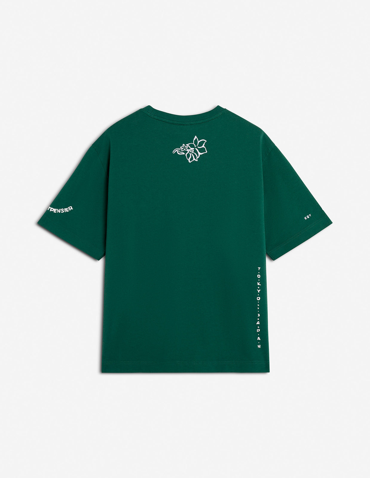 ART NOUVEAU STAMPS OVERSIZE TEE-SHIRT