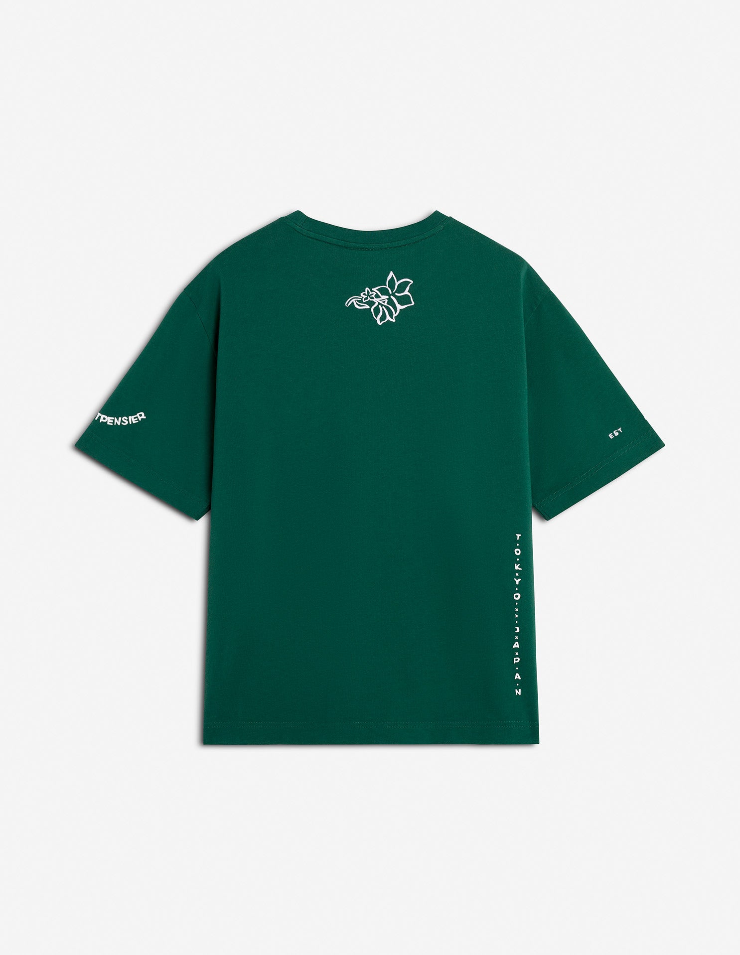 ART NOUVEAU STAMPS OVERSIZE TEE-SHIRT