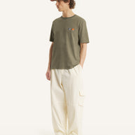 DOUBLE FOX HEAD FADED COMFORT TEE-SHIRT