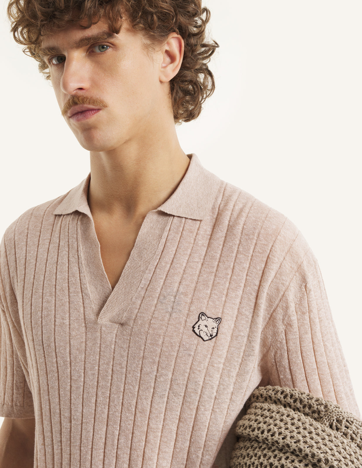LINEN COTTON SHORT SLEEVE POLO