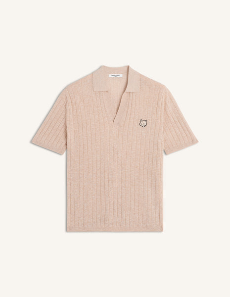 LINEN COTTON SHORT SLEEVE POLO