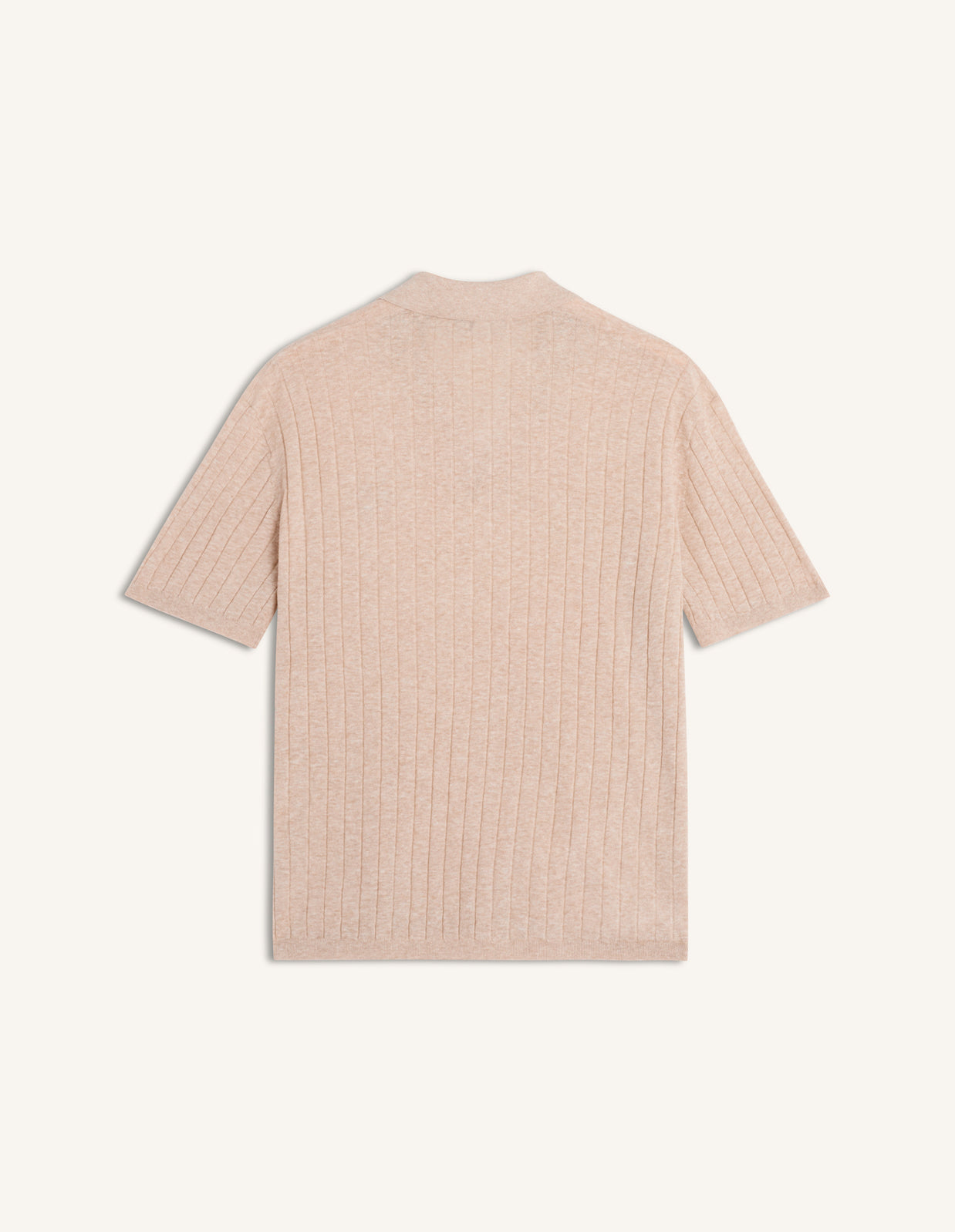 LINEN COTTON SHORT SLEEVE POLO