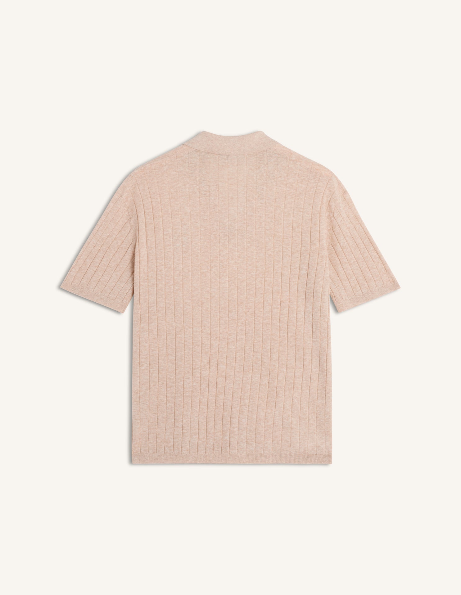 LINEN COTTON SHORT SLEEVE POLO
