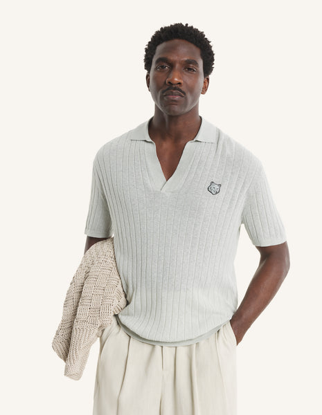 LINEN COTTON SHORT SLEEVE POLO