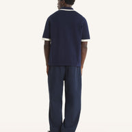 COTTON KNITTED COMFORT POLO