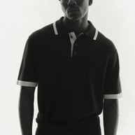 COTTON KNITTED COMFORT POLO