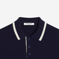 COTTON KNITTED COMFORT POLO