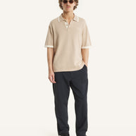 COTTON KNITTED COMFORT POLO