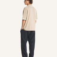 COTTON KNITTED COMFORT POLO