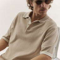 COTTON KNITTED COMFORT POLO