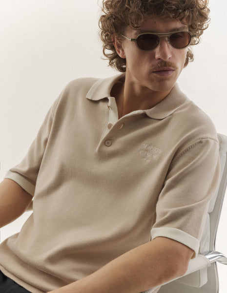 COTTON KNITTED COMFORT POLO