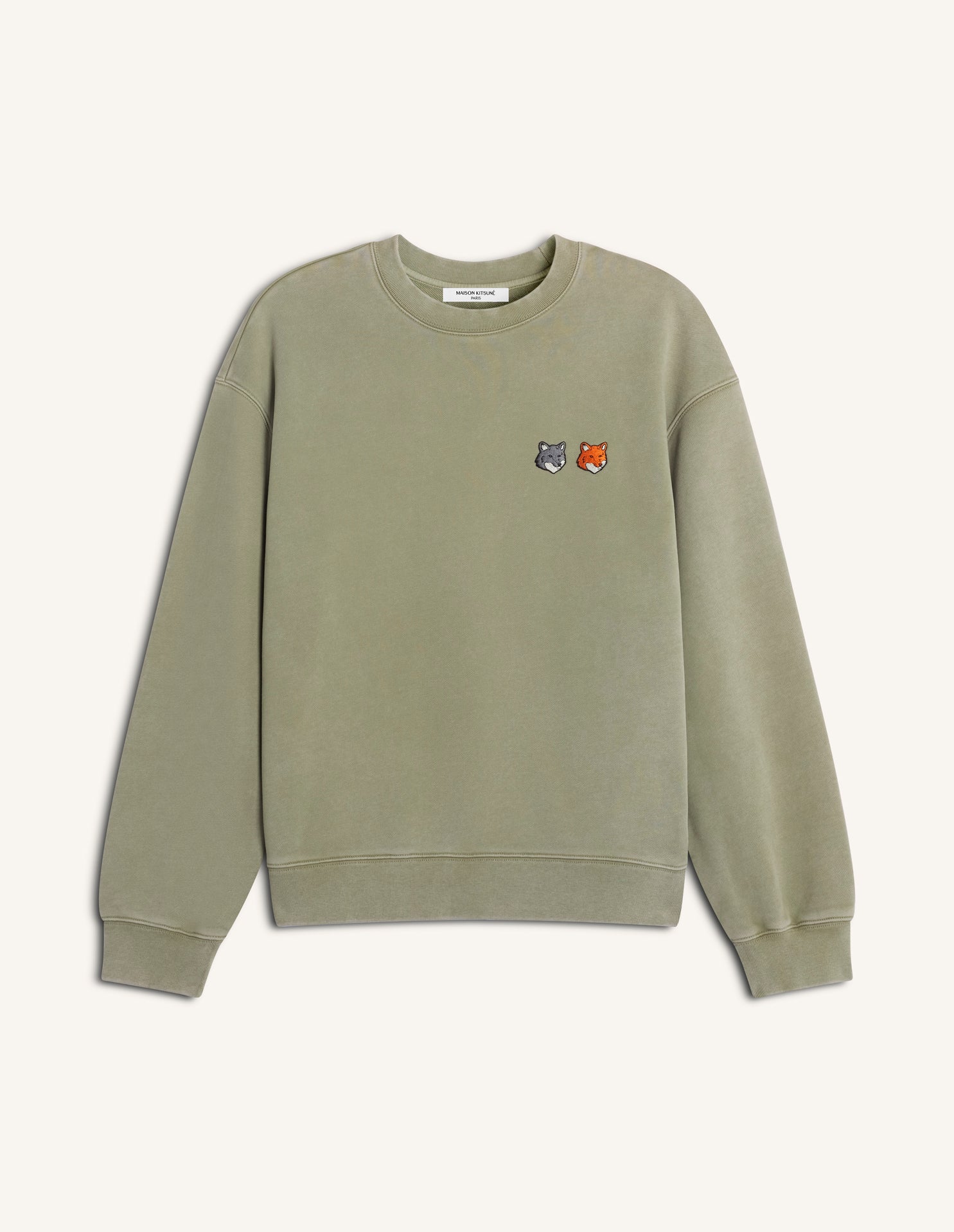 DOUBLE FOX HEAD FADED COMFORT SWEATSHIRT