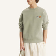 DOUBLE FOX HEAD FADED COMFORT SWEATSHIRT