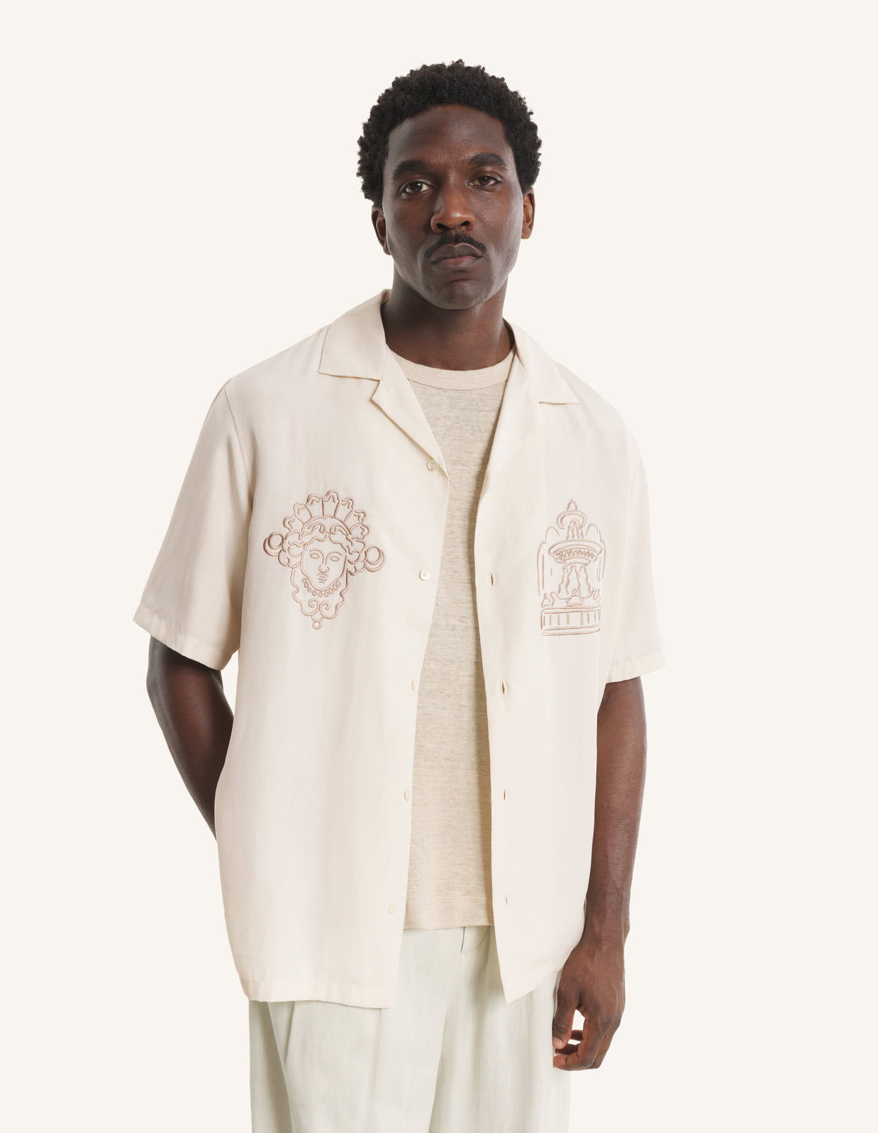 PARISIAN MONUMENTS RESORT SHIRT