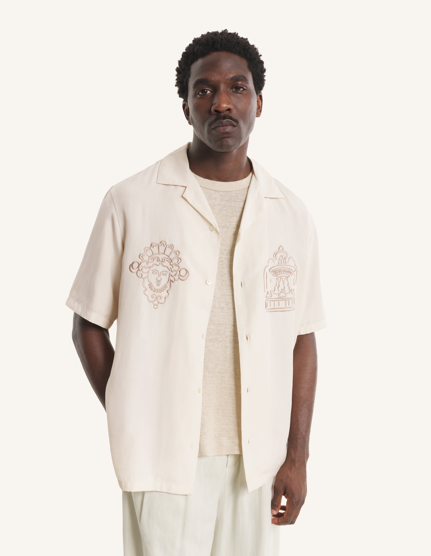 PARISIAN MONUMENTS RESORT SHIRT
