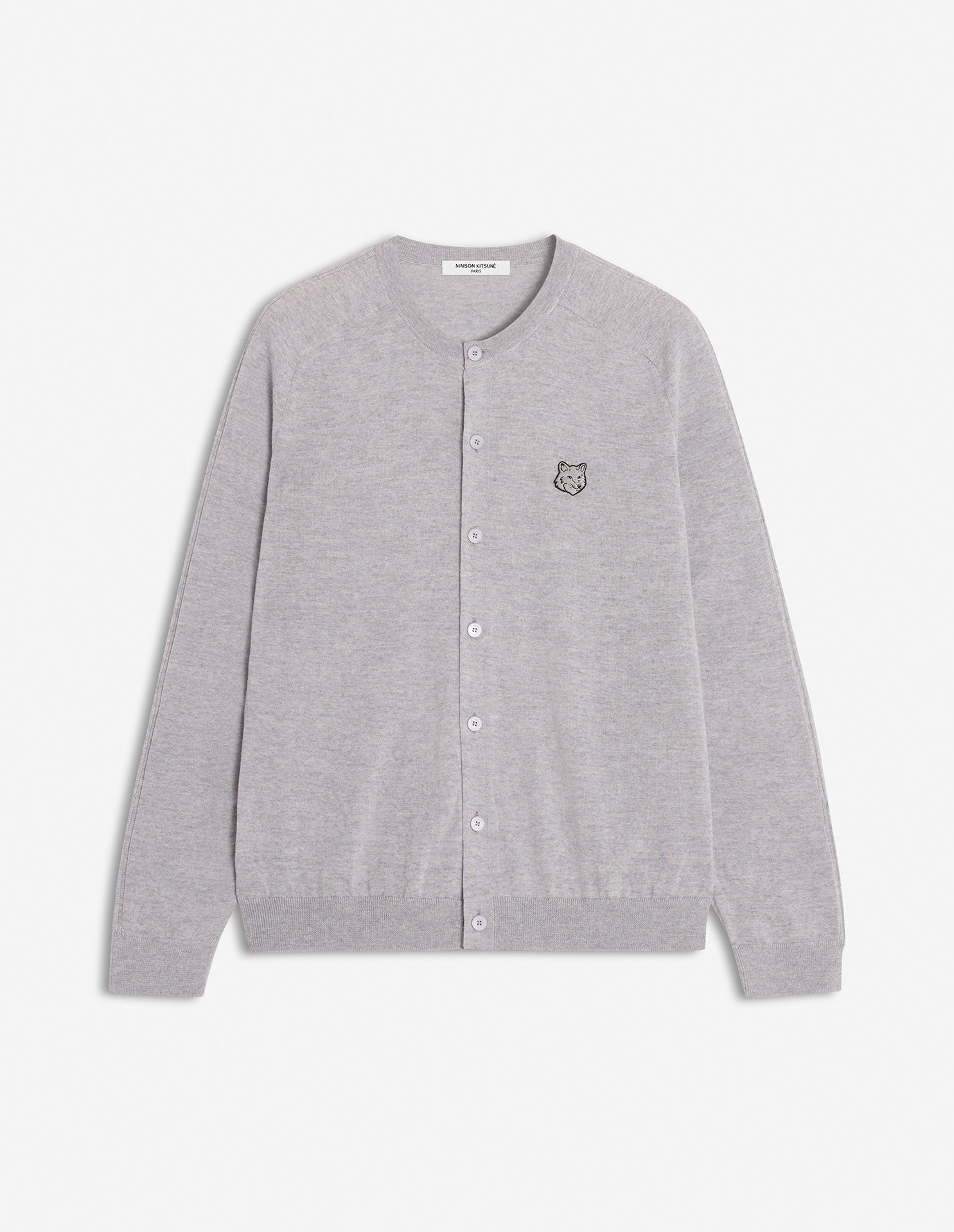 FOX HEAD FINE MERINO CARDIGAN
