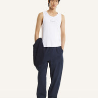 MAISON KITSUNÉ PARIS RIBBED TANK TOP