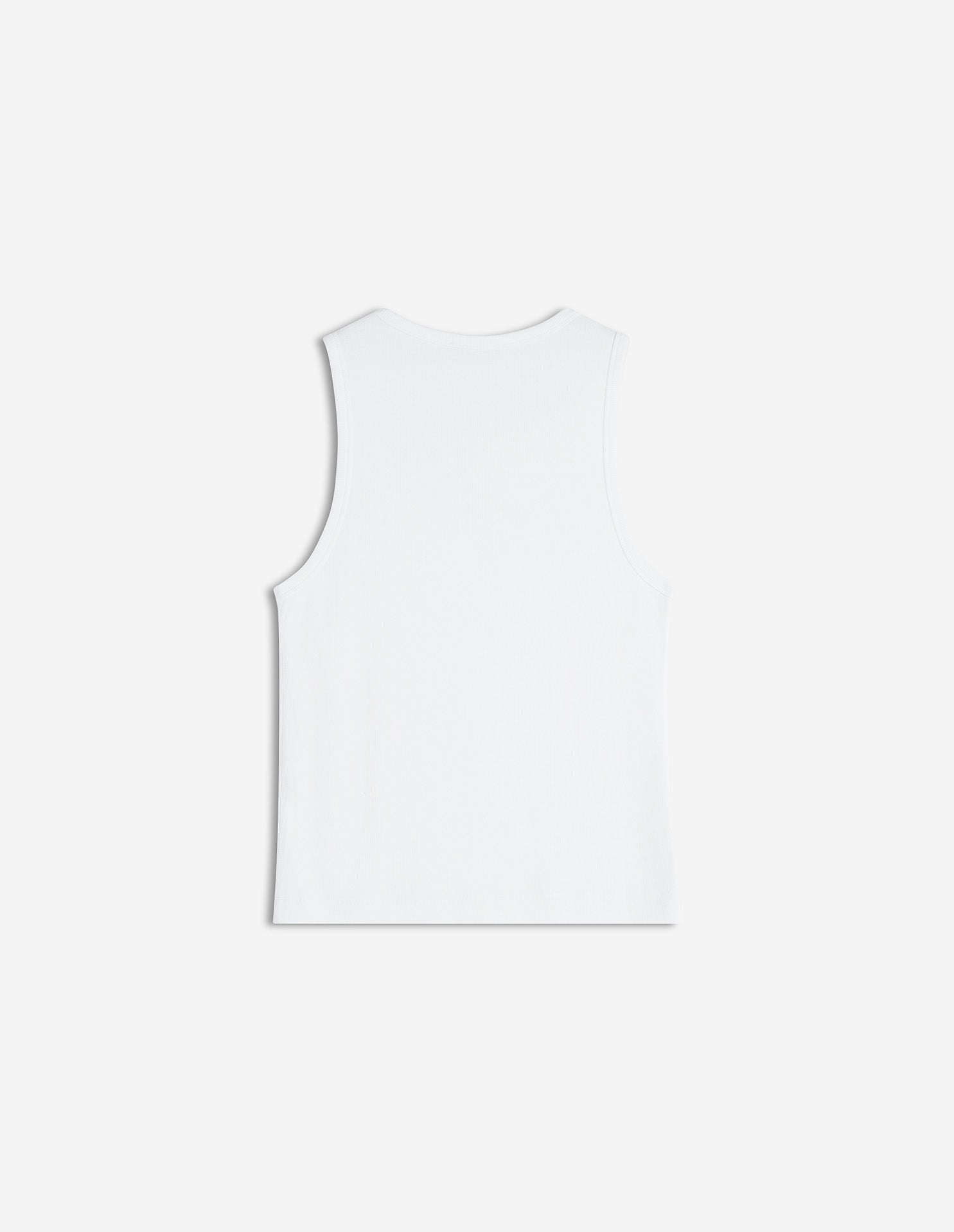 MAISON KITSUNÉ PARIS RIBBED TANK TOP
