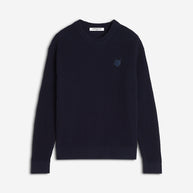 FOX HEAD COTTON RIBBED JUMPER