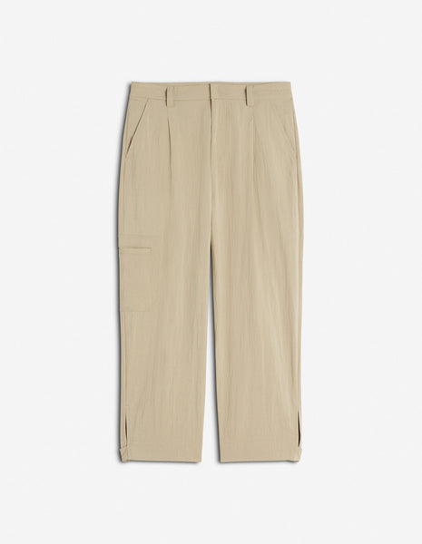 PLEATED CARGO PANTS