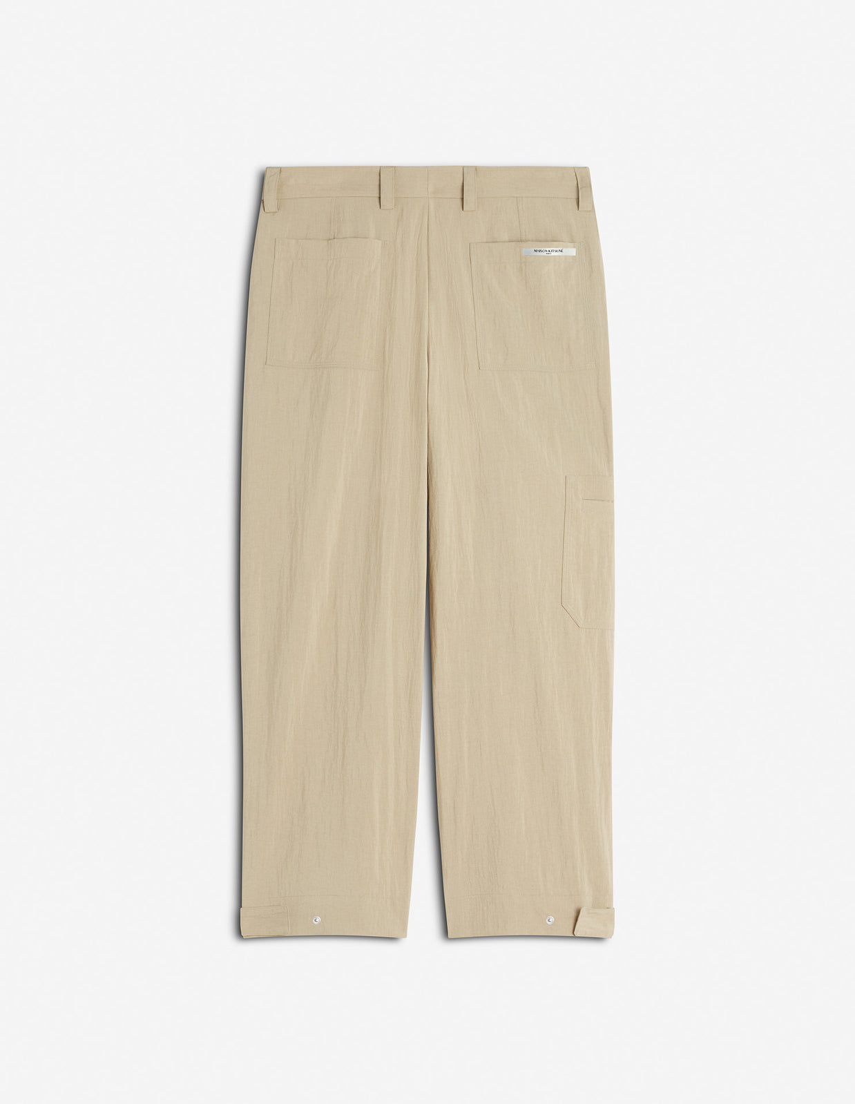PLEATED CARGO PANTS