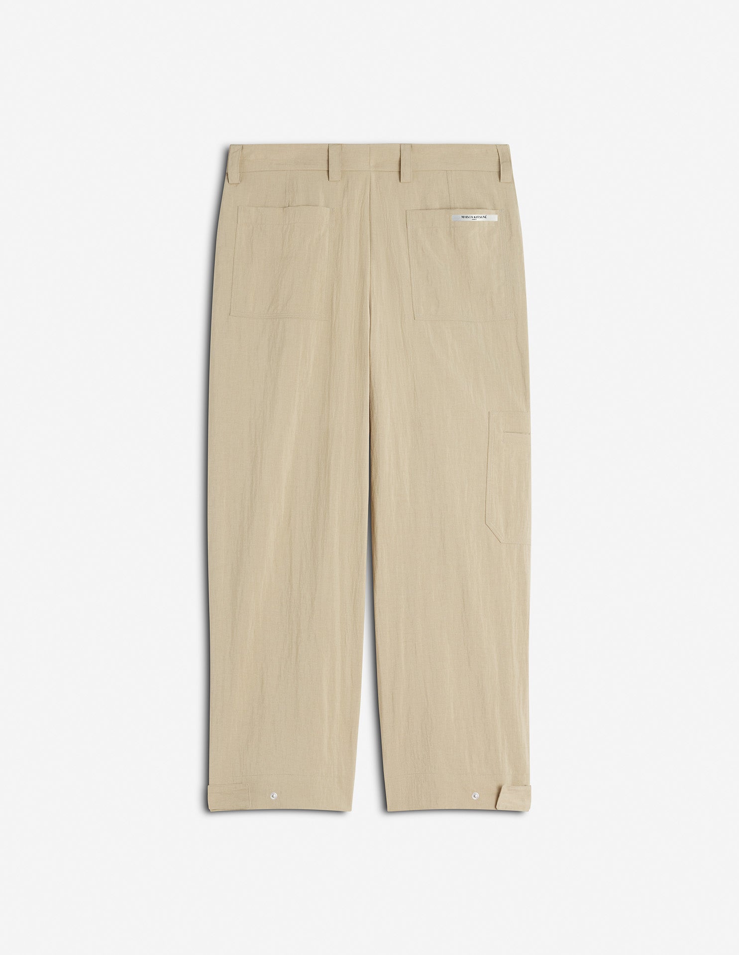 PLEATED CARGO PANTS