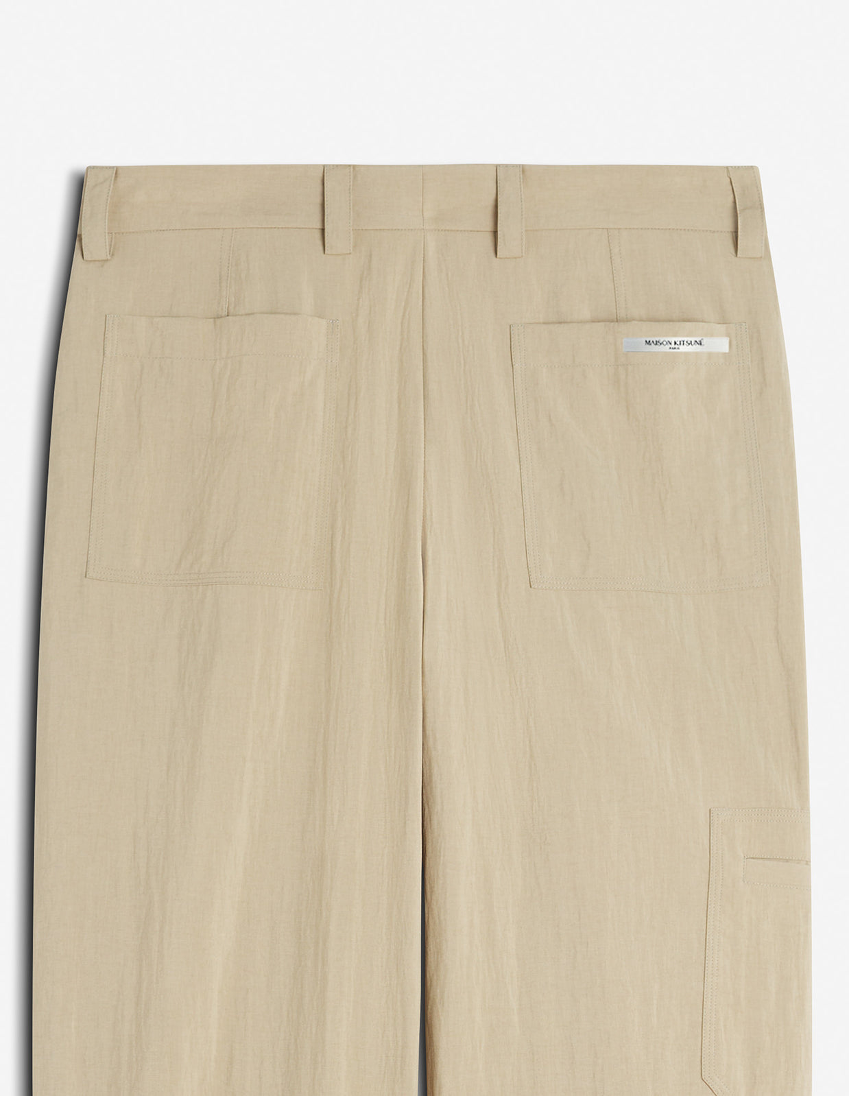 PLEATED CARGO PANTS