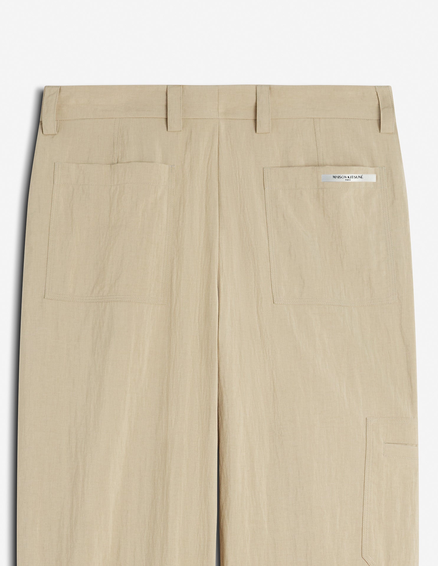 PLEATED CARGO PANTS