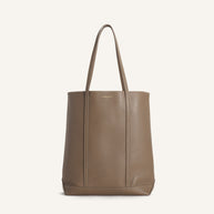 MAISON KITSUNE PARIS LEATHER TOTE
