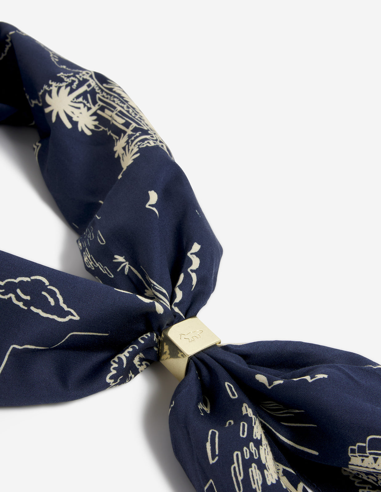 PARISIAN MAP SCARF
