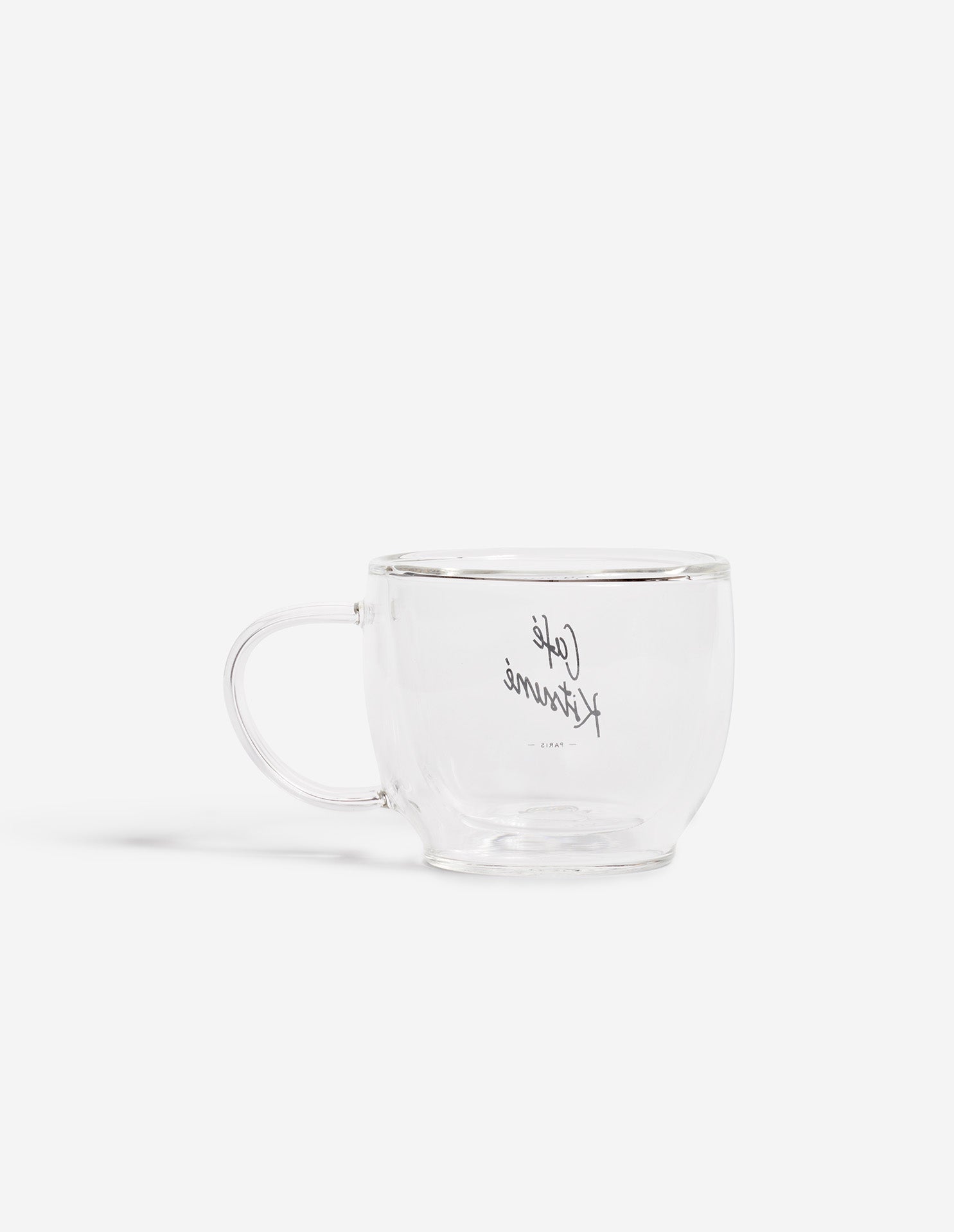 CAFÉ KITSUNÉ DOUBLE-WALLED GLASS MUG