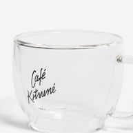 CAFÉ KITSUNÉ DOUBLE-WALLED GLASS MUG